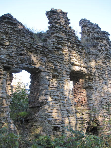 Section of Angerja ruins wall