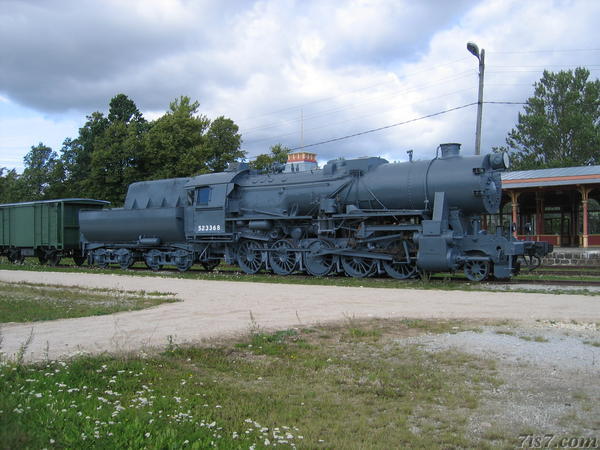 Locomotive in Haapsalu Railway Museum