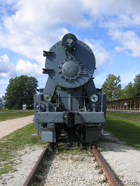 Front of Locomotive in Haapsalu