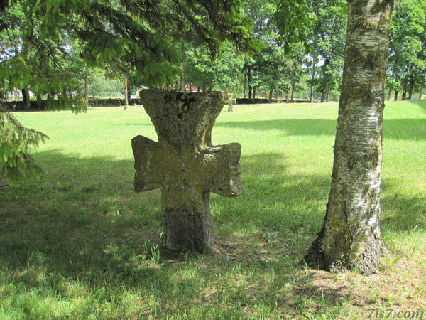 Kaarma church tombstone