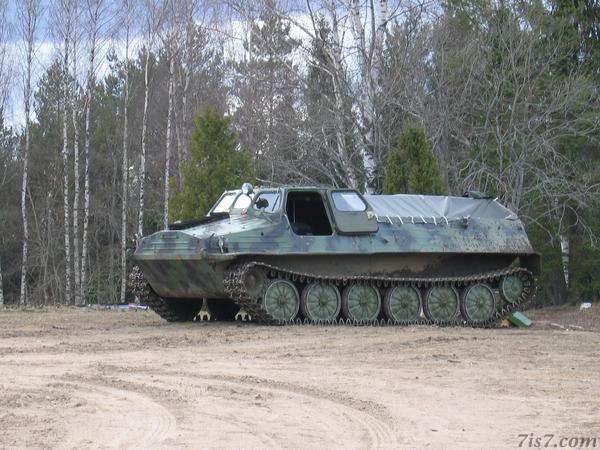 Soviet amphibious vehicle
