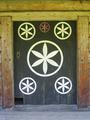 Farmhouse Doors in Open Air Museum