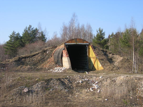 Missile hanger.