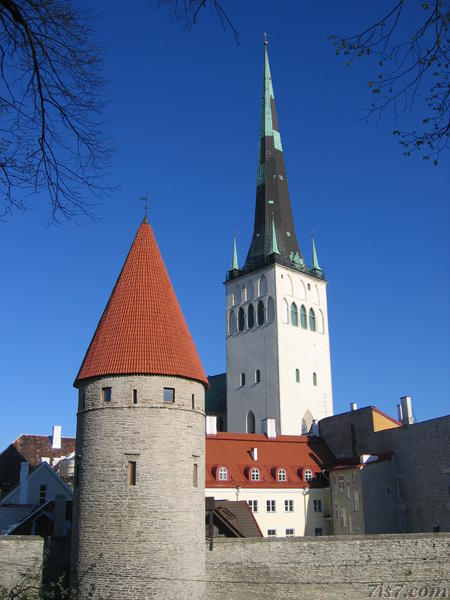 Tallinn's Oleviste Church