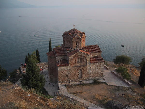 Sveti Johan with Lake Ohrid as Backdrop