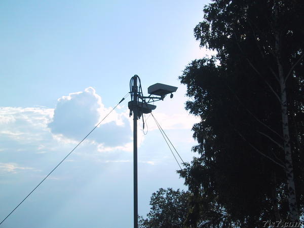 Camera surveillance of the border