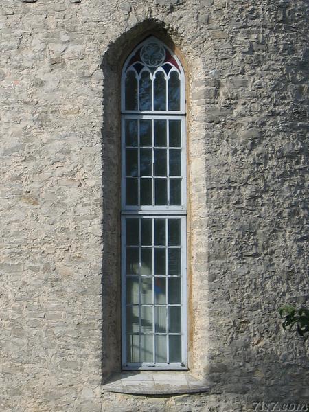 White Lady window in daylight