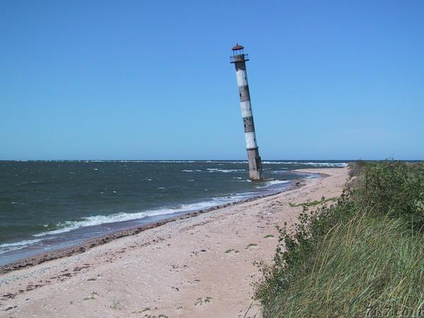 Kiipsaare lighthouse in the sea, Photo
