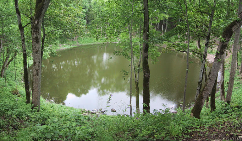 Photo of Kaali Meteorite Crater