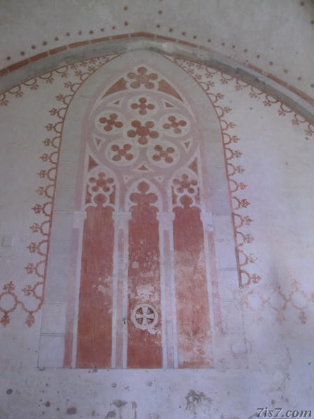 Mural in Karja church