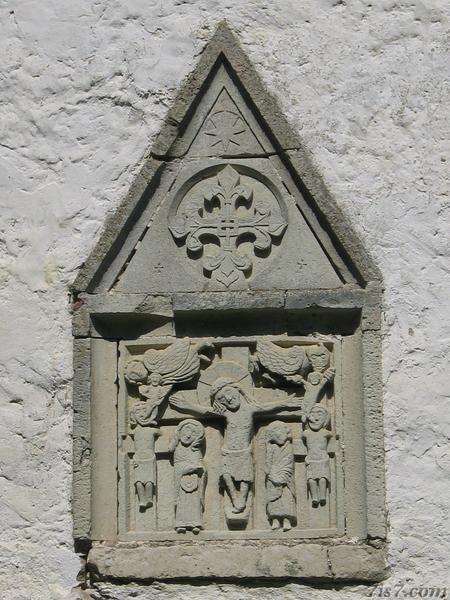 Relief of the Golgotha scene.