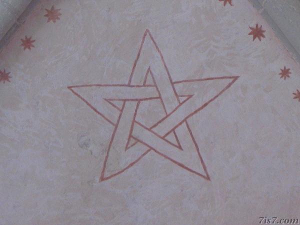 Pagan pentagram symbol