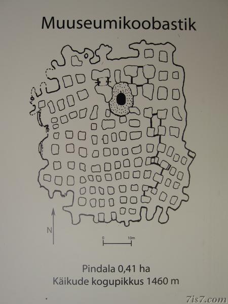 Map of the Piusa sand caves