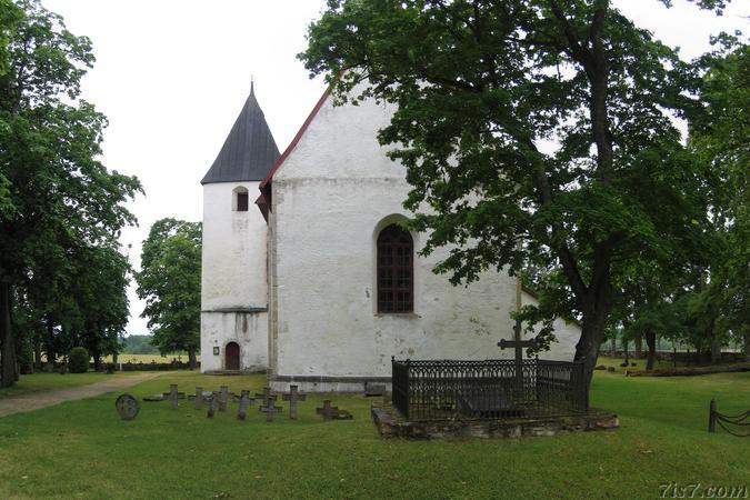 Ridala church with tower