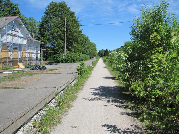 Risti station and platform in 2012