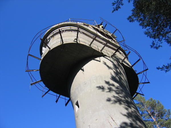 Soviet fire conducting tower