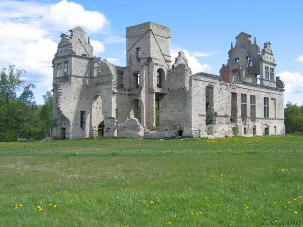 Photo of the ruins of Ungru Manor