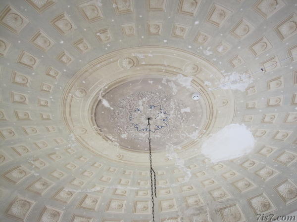 Ceiling of Vääna manor's western pavilion