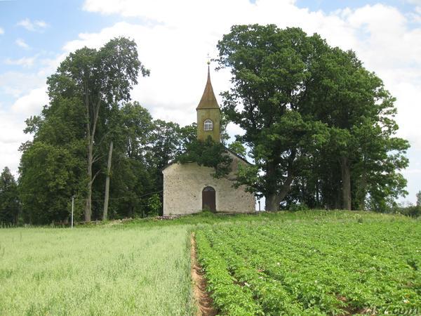 Vara church and sacrificial oak