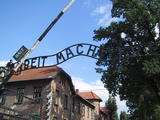 "Arbeit Macht Frei" Inscription in Auschwitz