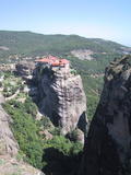 Meteora View Over Other Monastery