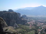 Meteora View Over Town