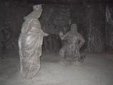 Salt Statue of Queen in Wieliczka