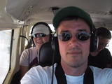 Otto and Maris in plane
