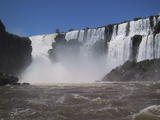 Section of Iguazu Waterfalls