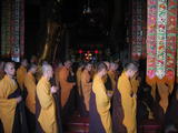 Monks During a Ceremony