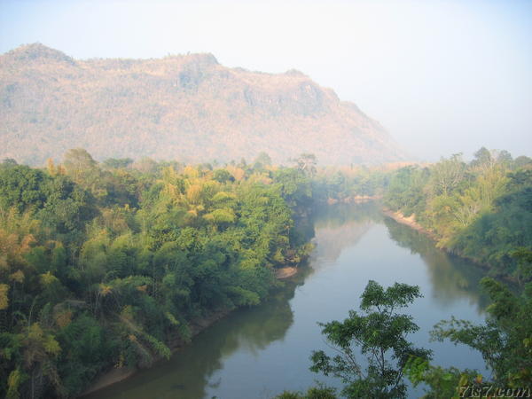 River Kwai from Train