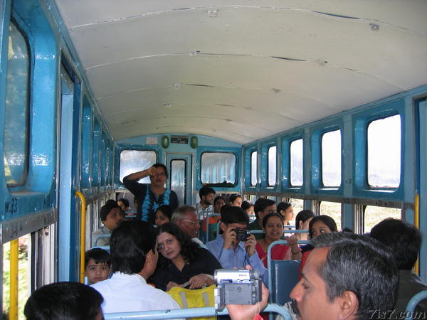 Inside the Ooty - Coonoor Train