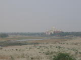 Taj Mahal seen from Red Fort
